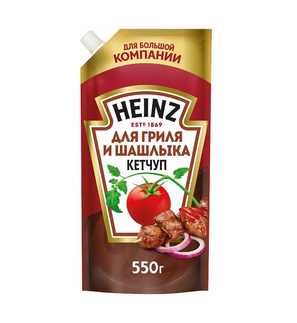 Кетчуп ХАЙНЦ 550 г Для гриля и шашлыка *16