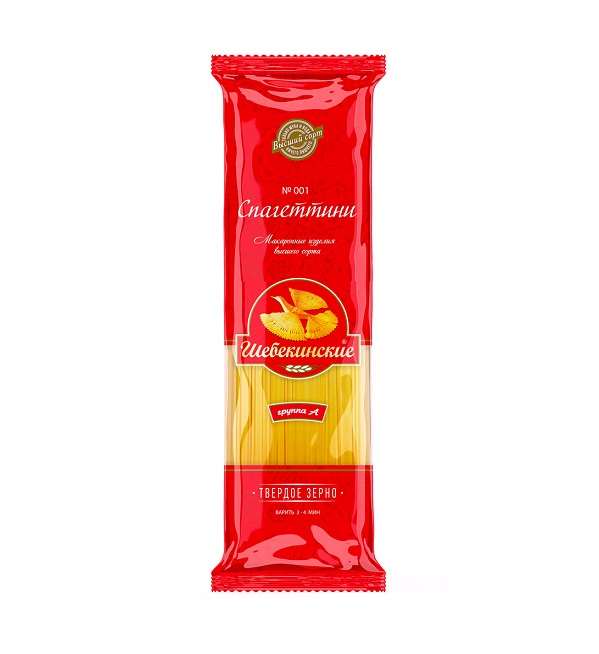 Макароны Шебекинские гр.А 450 г Спагеттини № 001 *28