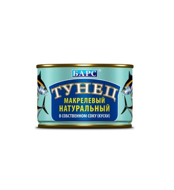 Тунец БАРС 250 г в с/с *24