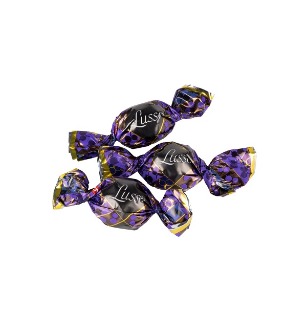 Конфеты LUSSO 500 г вкус черной смородины (КДВ) *10