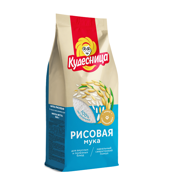 Мука КУДЕСНИЦА 500 г Рисовая хлебопекарная ТУ *10