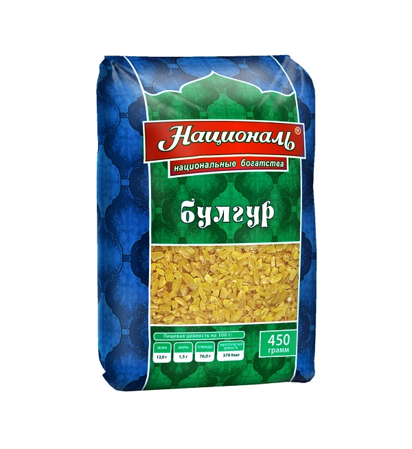 Булгур НАЦИОНАЛЬ 450 г ТУ *6