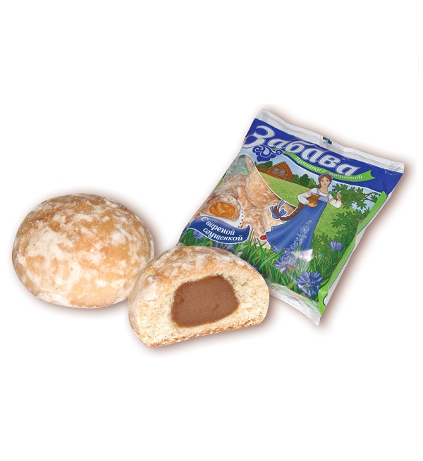 Пряники ЗАБАВА с вареной сгущенкой (ПКФ) 300 г *16