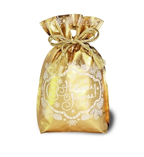 Набор кондитерский № 808 Мешочек Золотой 800 г