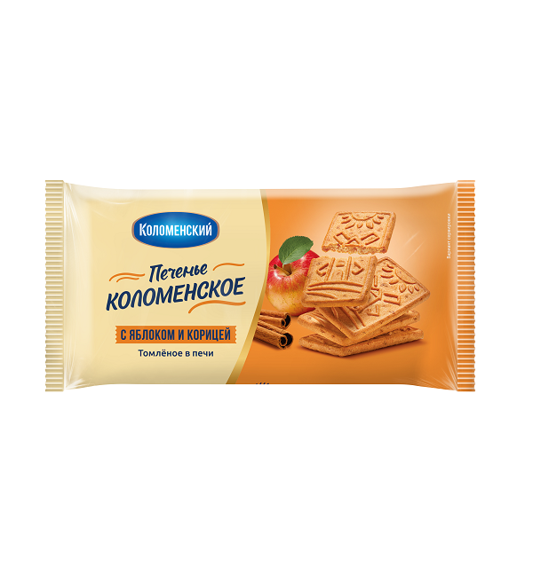 Печенье КОЛОМЕНСКОЕ яблоко и корица 120 г *22 (Спеццена)