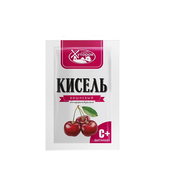 Кисель БАБУШКИН ХУТОРОК 30 г вишневый быстрорастворимый *50