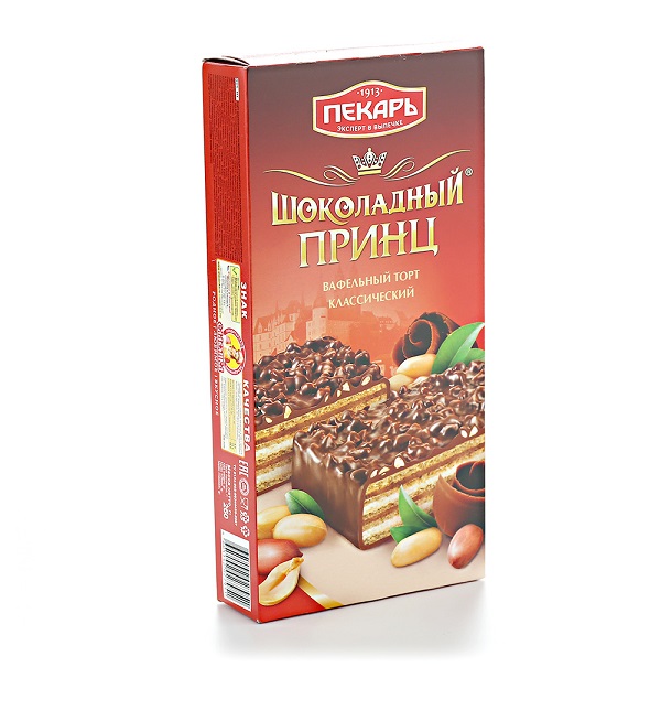Торт ШОКОЛАДНЫЙ ПРИНЦ 260 г Классический *9
