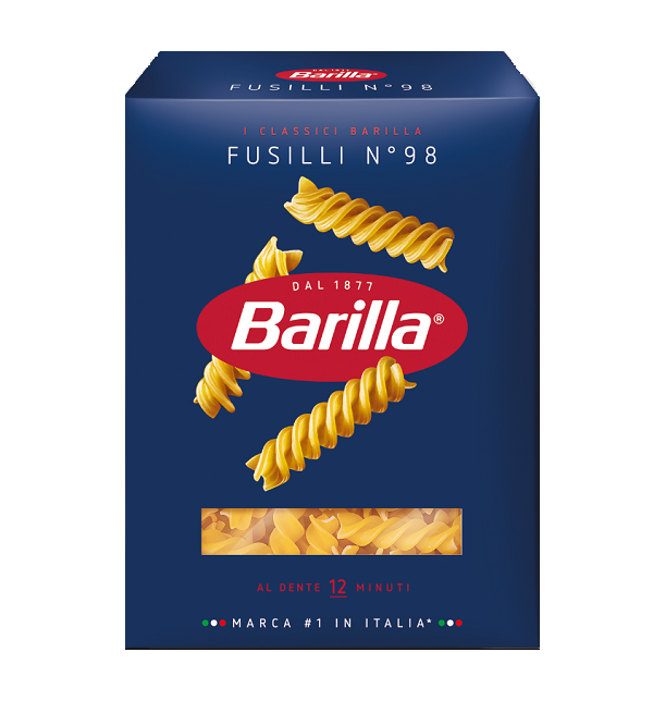 Макароны БАРИЛЛА гр. А 450 г Фузилли №98 *12
