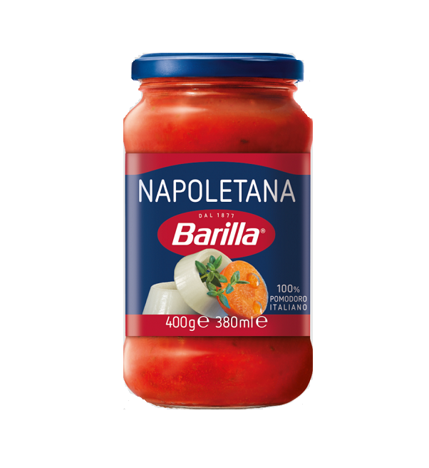 Соус БАРИЛЛА 400 г Наполетана томатный с овощами *6