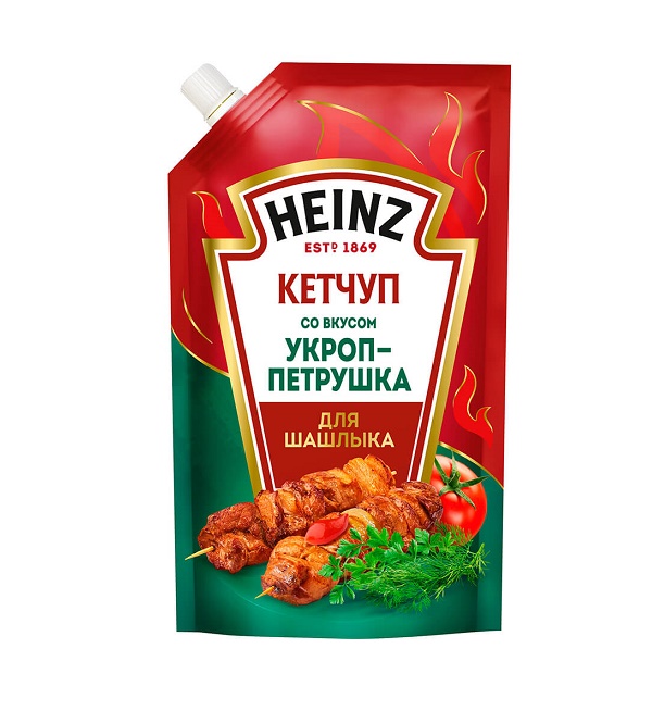 Кетчуп ХАЙНЦ 320 г Укроп-Петрушка *16