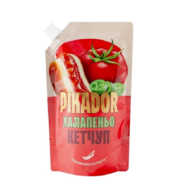Кетчуп ПИКАДОР 300 г Халапенью *16