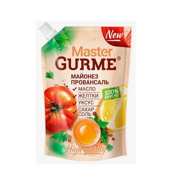 Майонез МАСТЕР ГУРМЭ 700 мл Провансаль 50,5%