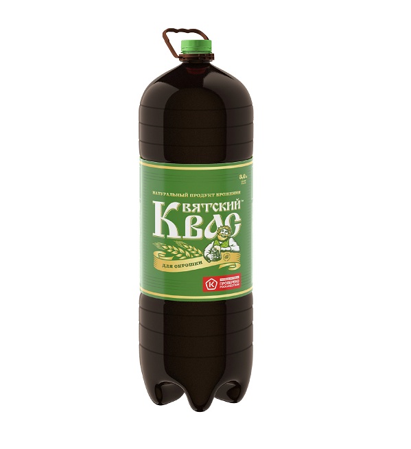 Квас ВЯТСКИЙ для окрошки 3 л *6 АКЦИЗ