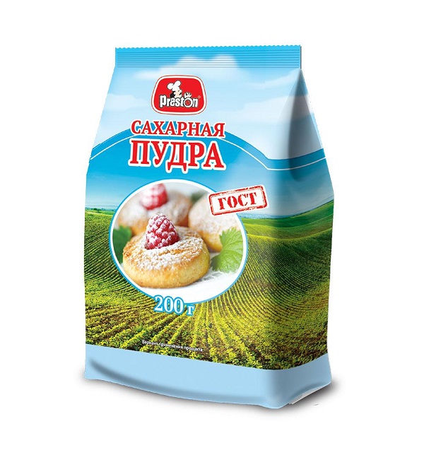 Сахарная пудра PR.PRESTON 200 г (Арикон) *35