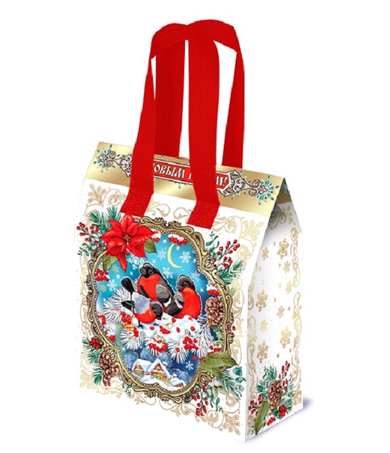 Набор кондитерский №1050 Сумочка Морозное утро (лессированный текстиль) 1 кг