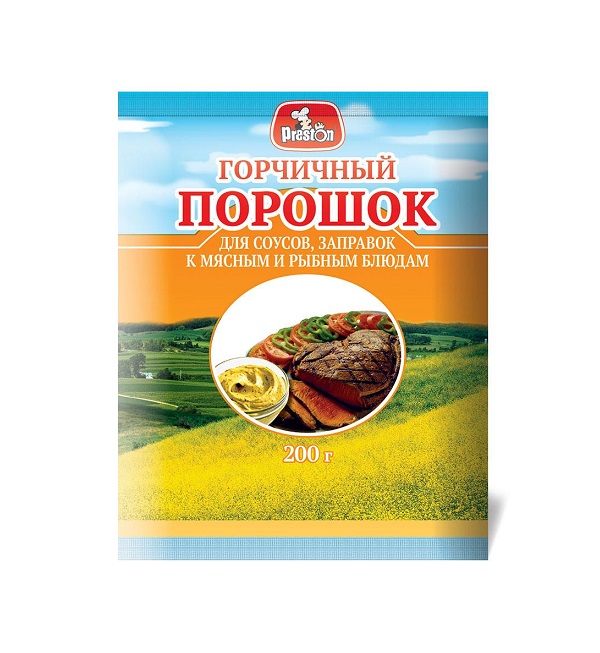 Горчичный порошок PR.PRESTON 200 г (Арикон) *35