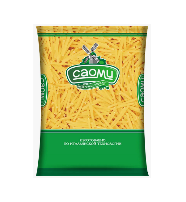 Макароны САОМИ гр.В 400 г Вермишель *24