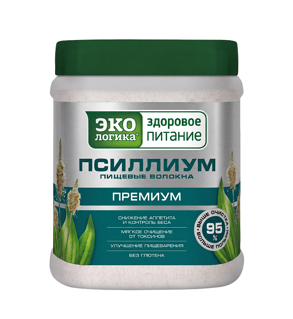 Псиллиум ЭКОЛОГИКА Премиум 200 г *10