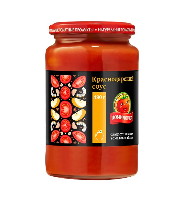 Соус томатный ПОМИДОРКА 490 г Краснодарский *6