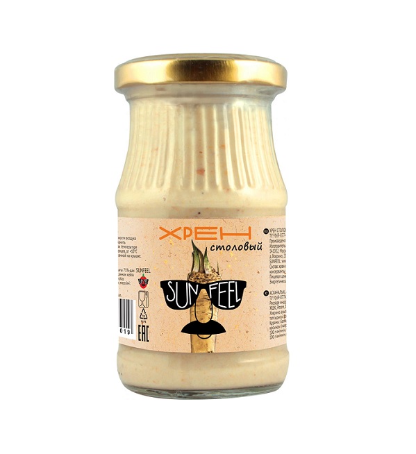 Хрен САН ФИЛ 200 г Столовый с/б *15