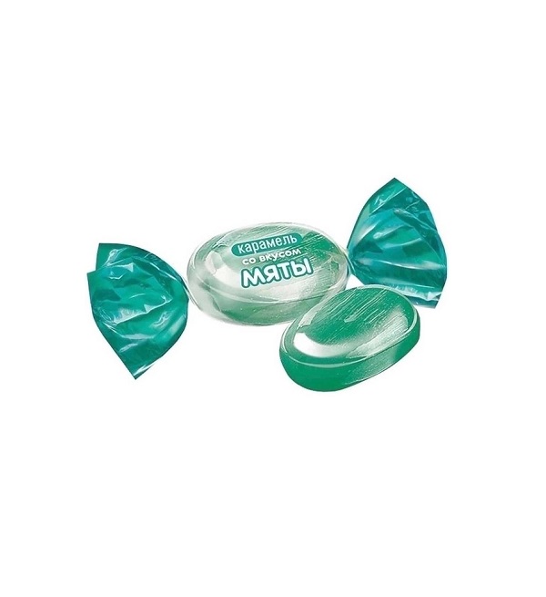 Карамель со вкусом МЯТЫ 1 кг (КДВ)