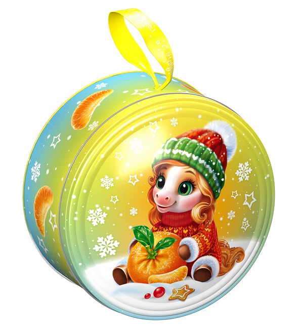 Набор кондитерский № 509  Банка Апельсинка 500 г