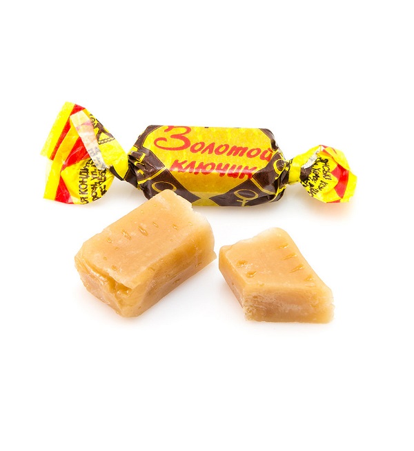 Ирис ЗОЛОТОЙ КЛЮЧИК 1 кг (Пензенская Кондитерская Фабрика) *8