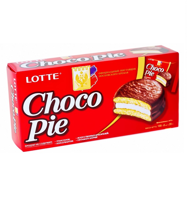 Пирожное ЧОКОПАЙ (Лотте) 168 г *16