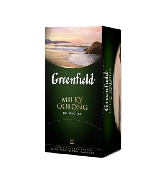 Чай ГРИНФИЛД 100 г Милки Оолонг, зеленый *12
