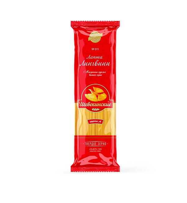 Макароны Шебекинские гр.А 450 г Лингвини № 011 *28