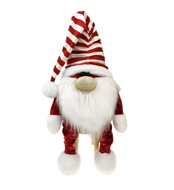 Набор кондитерский № 815 Мягкая игрушка Гном Лайт красный 800 г