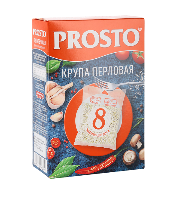 Перловка PROSTO 8*62.5 г в/с *12