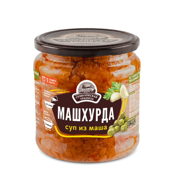 Суп СЕМИЛУКСКАЯ ТРАПЕЗА Машхурда 460 г *8