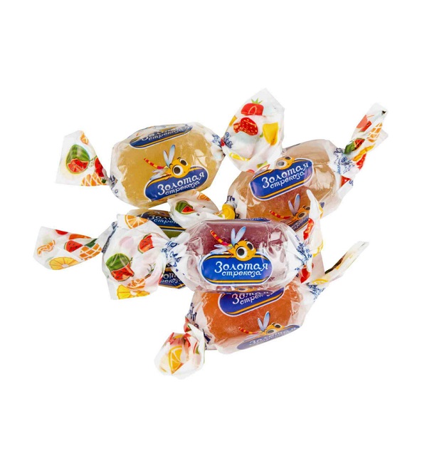 Конфеты ЗОЛОТАЯ СТРЕКОЗА 500 г (КДВ) *12