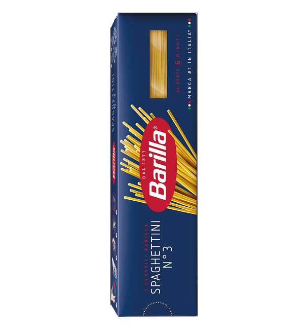 Макароны БАРИЛЛА гр. А 450 г Спагеттини №3 *24