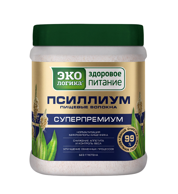 Псиллиум ЭКОЛОГИКА Суперпремиум 170 г *10