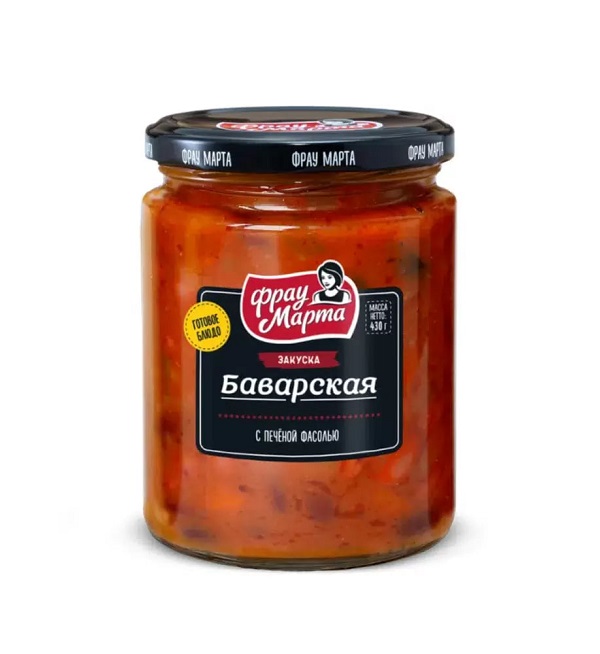 Закуска ФРАУ МАРТА 430 г Баварская *12